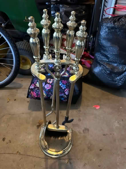 Photo of free 5 Piece Classic Fireplace Tool Set (Phoenixville, PA) #2