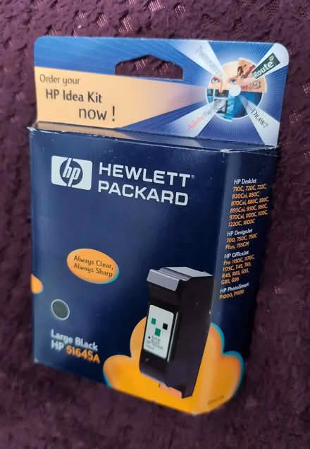 Photo of free HP 51645A large black ink cartridge (Clitheroe BB7) #1