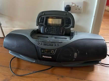 Photo of free Panasonic cd player, double cassette, radio, aux inpu (Millmead GU2) #1