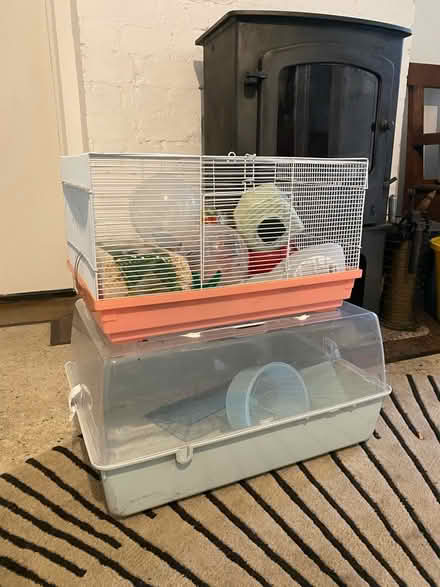 Photo of free x2 Hamster Cages with Accessories (Harborne B17) #1