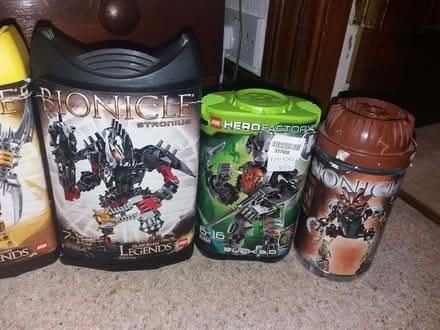 Photo of free CANISTERS ONLY lego bionicle (Crosspool S10) #3