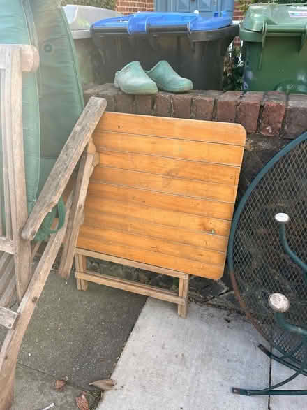 Photo of free Wooden foldable table (NW10) #1