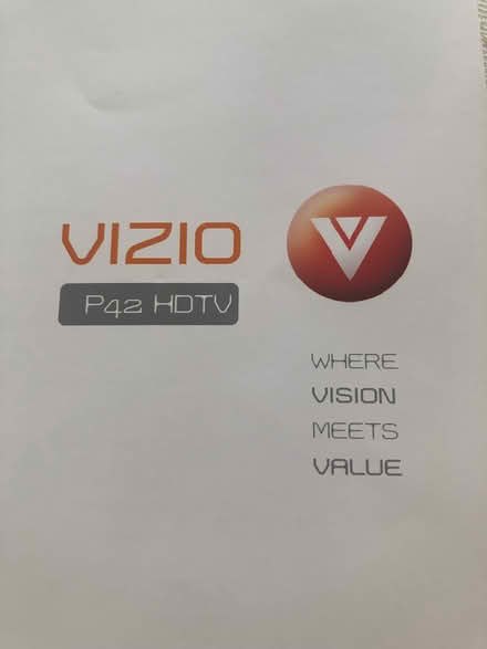 Photo of free Vizio TV. Works. 42” HD (Medinah) #4