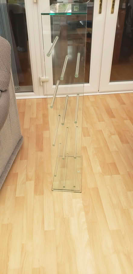 Photo of free Glass DVD holder (Woodhouses M33) #2