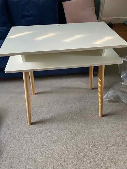 Photo of free Habitat white desk (Peckham SE15) #1