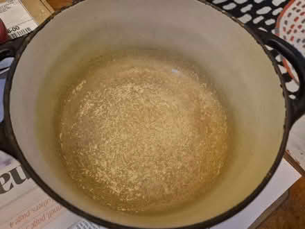 Photo of free Cast Iron enamel style pot (Eton SL4) #2