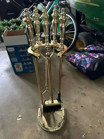 Photo of free 5 Piece Classic Fireplace Tool Set (Phoenixville, PA) #1
