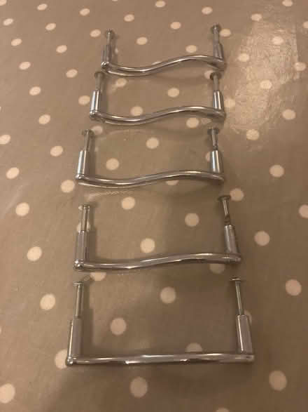 Photo of free Bathroom cabinet handles x 5 (Kingsway) #1