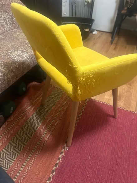 Photo of free Yellow chair (Crown heights) #2