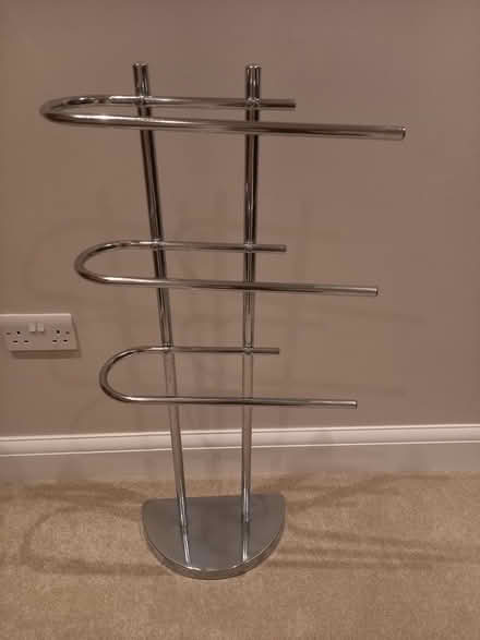 Photo of free Freestanding Towel Rail (KT4 Worcester Park) #1