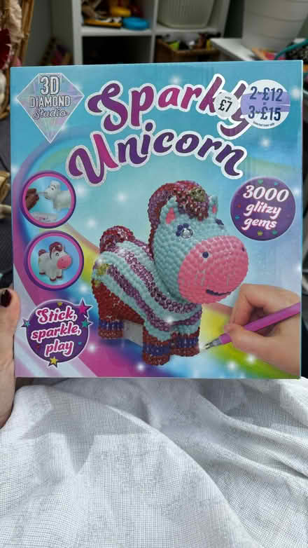 Photo of free 3D diamond studio unicorn (Peachcroft OX14) #1