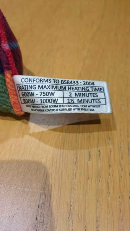 Photo of free Wheaty Bag (SG7 Baldock) #3