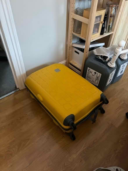 Photo of free Yellow Tripp suitcase (E17 Walthamstow) #1