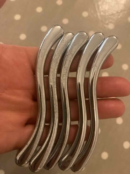 Photo of free Bathroom cabinet handles x 5 (Kingsway) #3