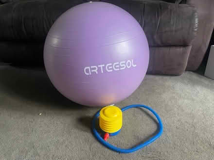 Photo of free 45cm exercise ball (Lumb) #1