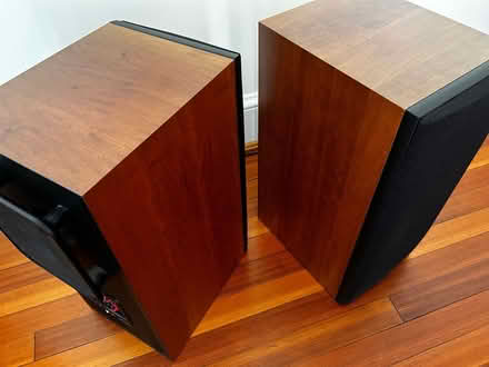 Photo of free Pair of Polk Audio Speakers (Van Ness/Tenleytown) #1