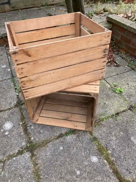 Photo of free Wooden crates (Gosforth NE3) #1