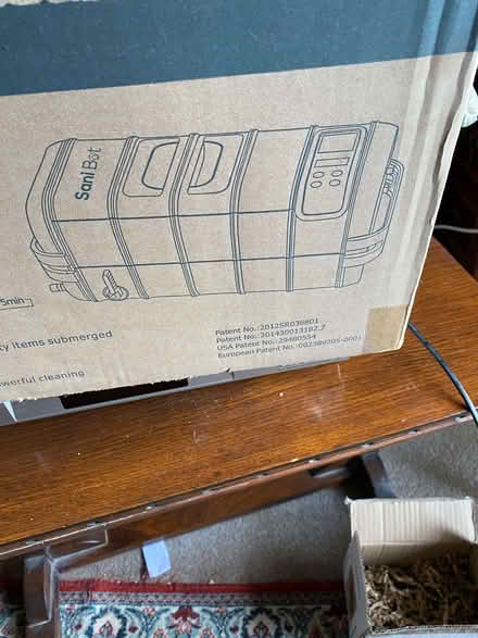 Photo of free CPAP mask and tube steriliser (Greenhill S8) #4