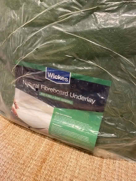 Photo of free Natural fibre board underlay (Hockley Port B18) #1