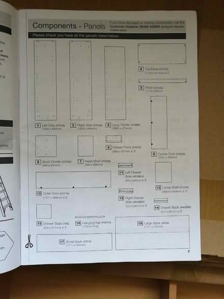 Photo of free 3 Drawer, 3 Door wardrobe (Wolverhampton (WV10)) #2