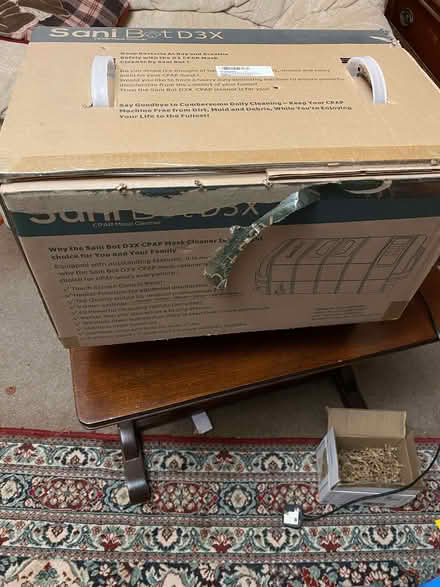 Photo of free CPAP mask and tube steriliser (Greenhill S8) #1