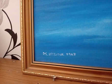 Photo of free Hand painted Lancaster Bomber picture (Netteswell CM20) #2