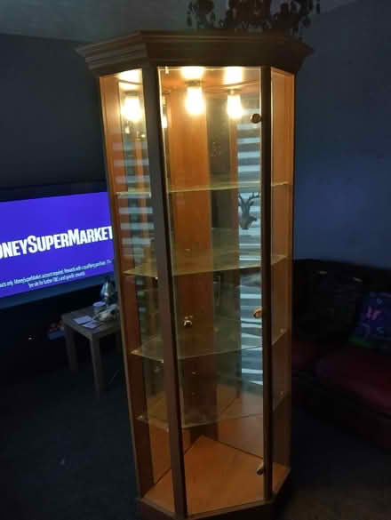 Photo of free Corner unit Display cabinet (Lanesfield WV4) #1