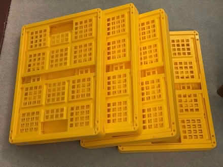 Photo of free 4 x Collapsible storage crates (IG6 Ilford) #2