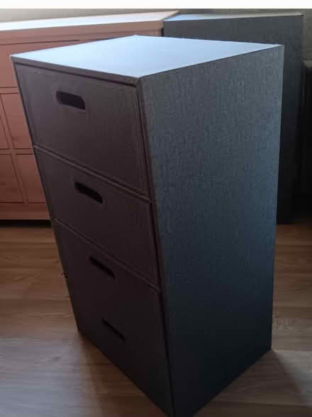 Photo of free X3 Grey Fabric Drawers (St. Albans) #2