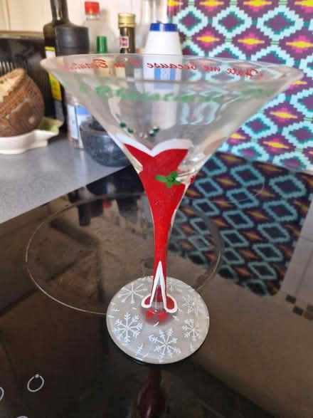 Photo of free Christmas cocktail glass (RG22 Basingstoke) #1