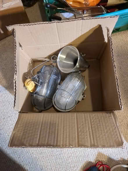 Photo of free 3x industrial lamps (Hollingdean BN1) #1