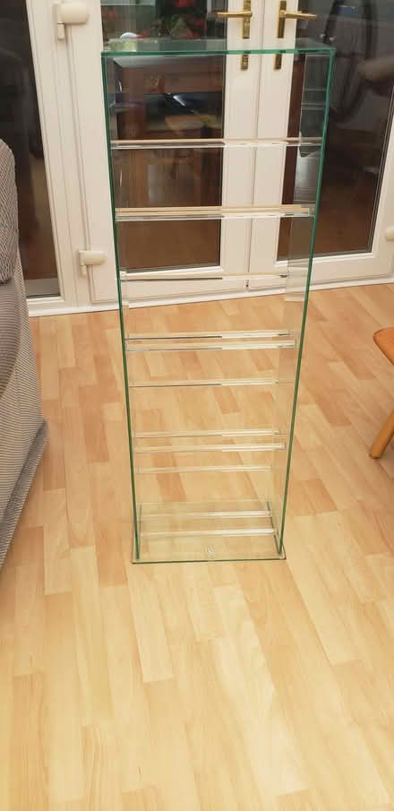 Photo of free Glass DVD holder (Woodhouses M33) #4