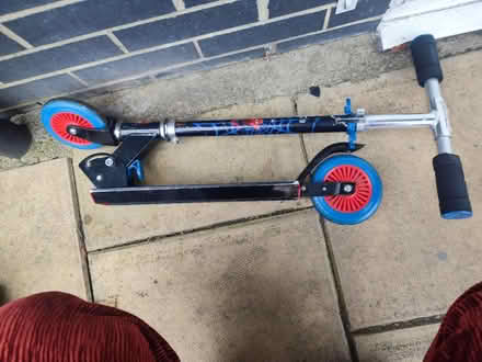 Photo of free Spiderman foldable scooter (Greenwich,) #2