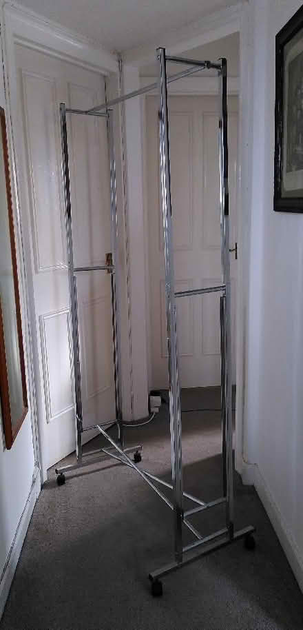 Photo of free Chromium plated folding hanging rail (Cotham BS6) #1