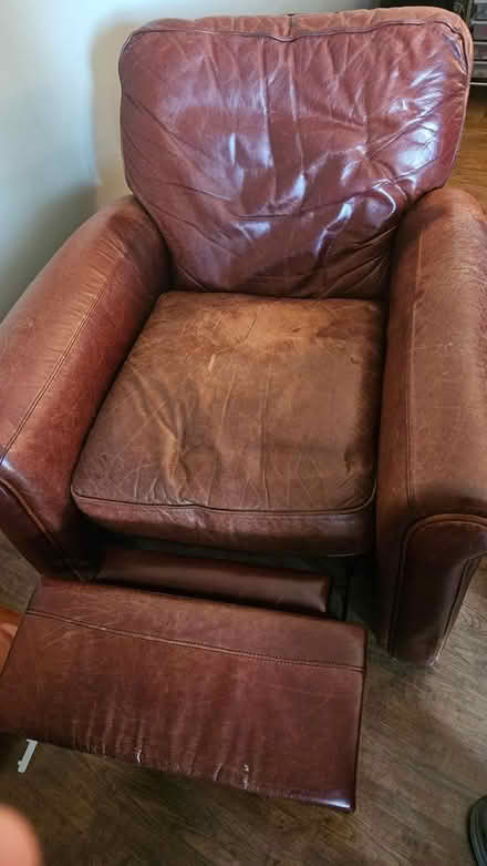 Photo of free Leather Recliner (Roseville) #2
