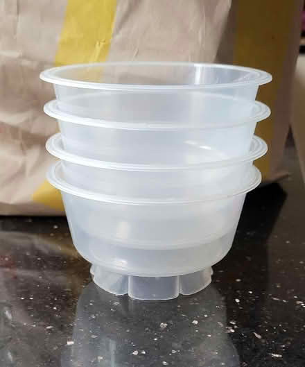 Photo of free 4 plastic bowls (Heston UB2) #1