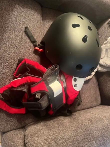 Photo of free Kids helmet with pads (Upper West Side) #3