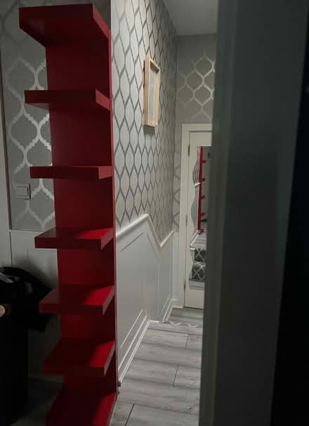 Photo of free Red ikea shelf (Rathfarnham) #1