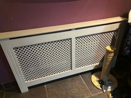 Photo of free White radiator cover (Abraham Heights LA1) #1