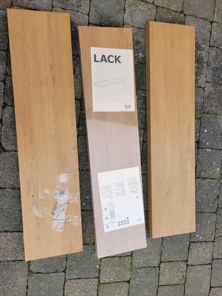 Photo of free Ikea shelves, brand new (ST7 4L, Mow Cop) #1