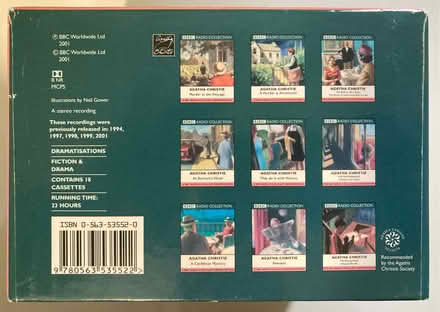 Photo of free Complete Miss Marple BBC Radio Agatha Christie 18 cassettes (London Rd Station area BN1) #2