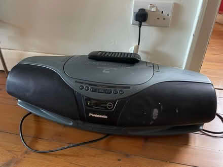 Photo of free Panasonic cd player, double cassette, radio, aux inpu (Millmead GU2) #2