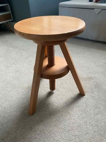 Photo of free Wooden ikea stool (Peckham SE15) #1