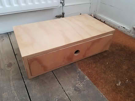Photo of free Wooden shelf/drawer, wall hanging (Northfields, Ealing W5) #1