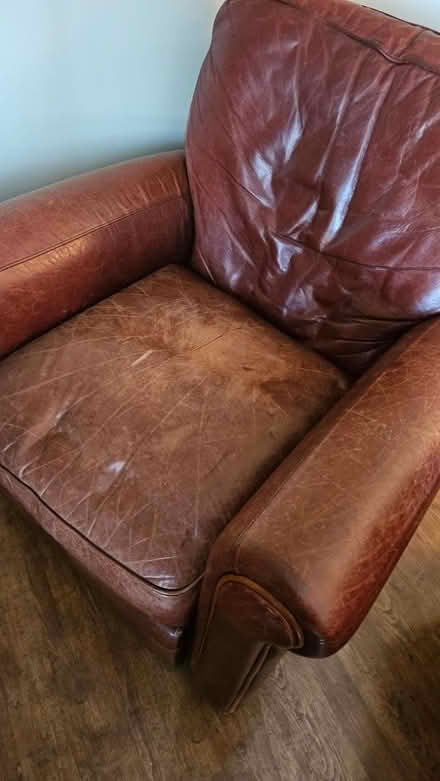Photo of free Leather Recliner (Roseville) #3