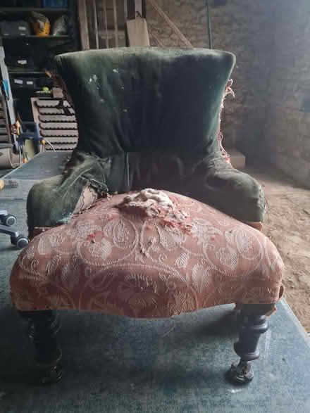 Photo of free Antique victorian chair (South Newington OX15) #1