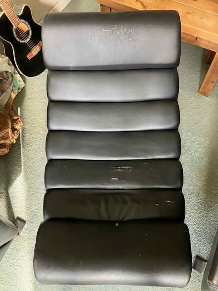Photo of free Black faux leather rocking chair (Northwood HA6) #2