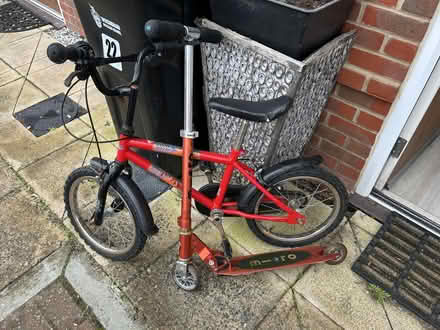 Photo of free Kids Bicycle and Scooter (Woodley, Reading RG6) #1
