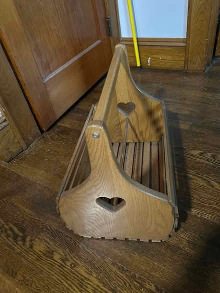 Photo of free Wooden heart basket (Wood-Ridge) #2