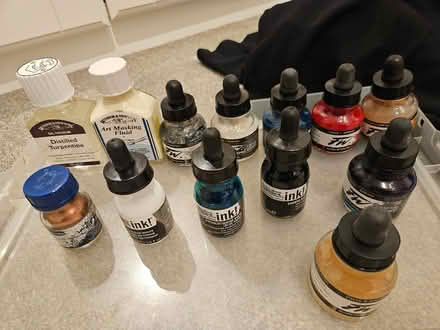 Photo of free Artist's acryllic inks (W13 near Lammas/Walpole) #1